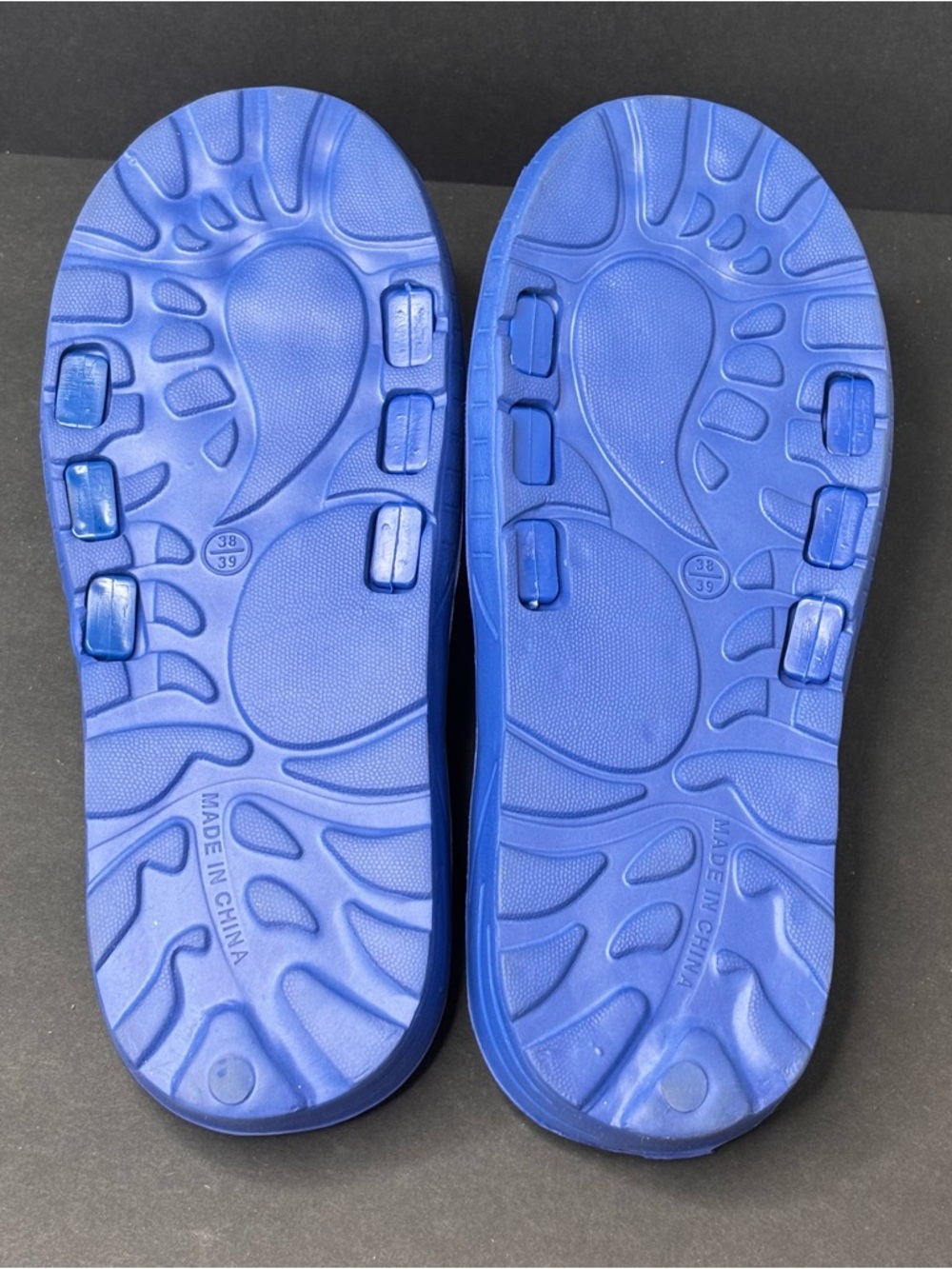 FOOT FINISH Acupressure Foot Massage Slippers Shoes Sandals, M 5-7 W 7-9 - Picture 3 of 10